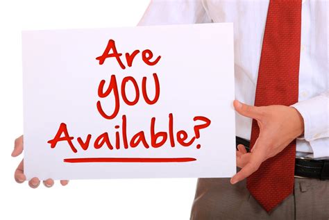 Are You Available? | timcruse.com