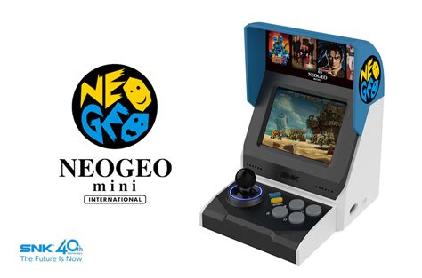 Neo Geo Mini La Consola Retro De Snk Llega En Formato Mini Arcade Con