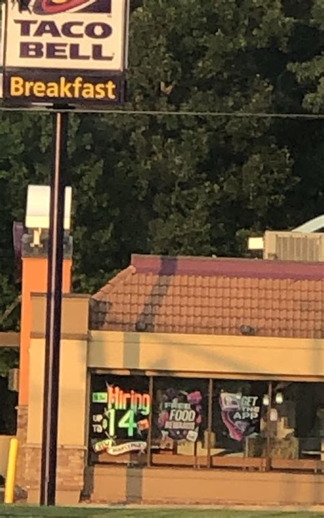 Taco Bell at laskey and secor is hiring up to 14 dollars and hour