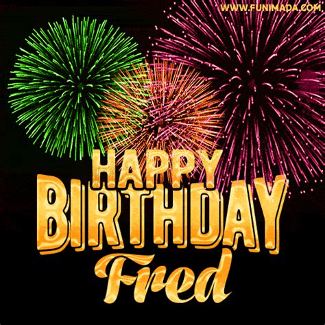 Happy Birthday Fred S