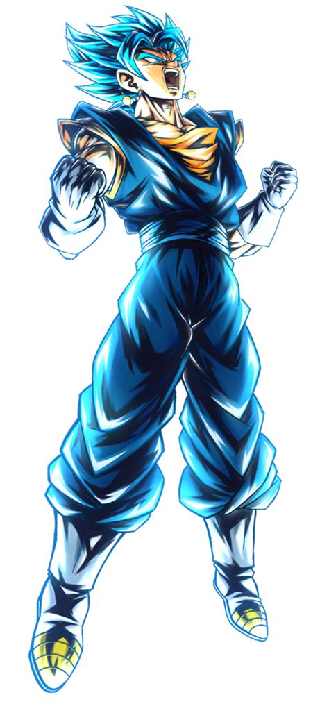 Super Saiyan Blue Vegito Custom Legends Render By Princeofdbzgames On