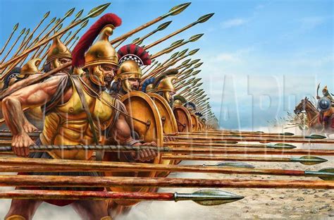 Phalanx Ancient Macedonia Greek History Ancient Warriors