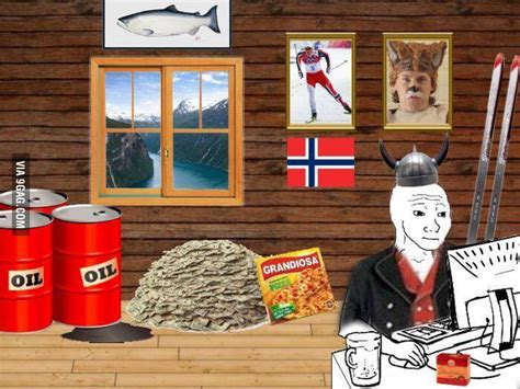 Harambe memes are dank memes because of the harambe. What people think when I say I'm from Norway - 9GAG