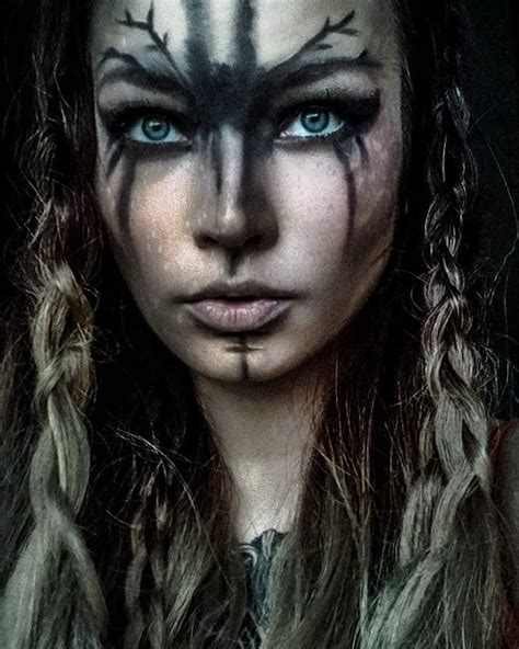 Viking Face Paint Ideas Teofila Thorne