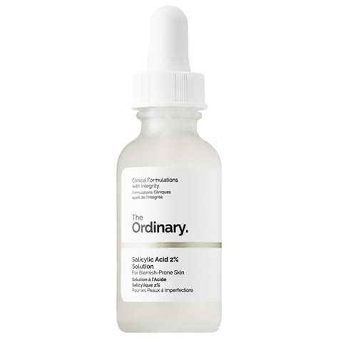 The Ordinary Salicylic Acid 2 Solution Best Acne Products For Summer