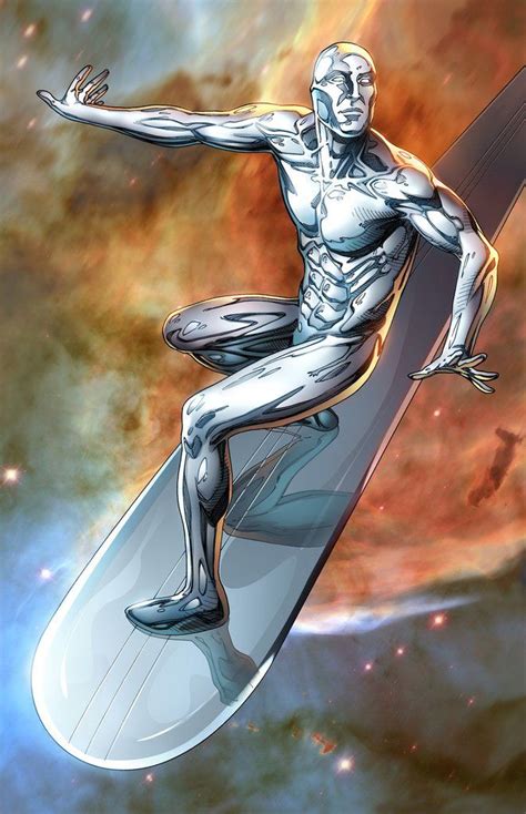Silver Surfer By Mike S Miller Silver Surfer Surfer Avengers Wallpaper