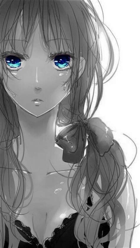 Blue Eyed Anime Girl Image 2828949 By Taraa On