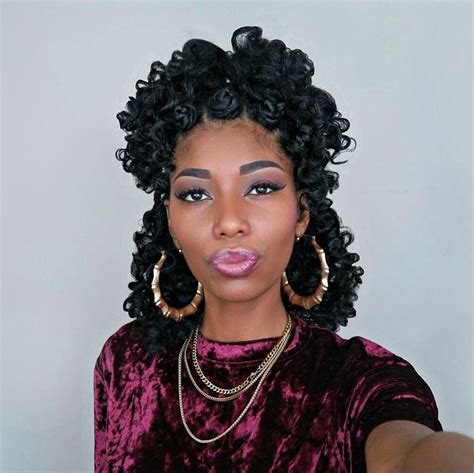 Pin By Melanated Rose On Naturally Beautiful Curly Hair Styles