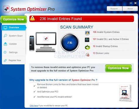 Remove The System Optimizer Pro Pup