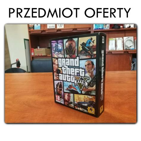 Grand Theft Auto 5 Gta V Na Pc Komplet Dvd 7576101780 Oficjalne