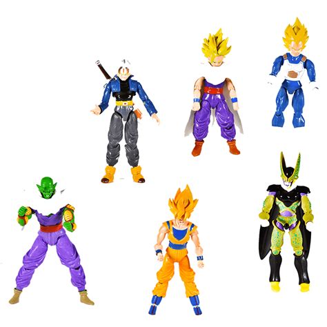 Shope for official dragon ball z toys, cards & action figures at toywiz.com's online store. 6 Pcs Dragonball Z Dragon ball DBZ Goku Piccolo Action Figure Toy Set Anime - Walmart.com ...