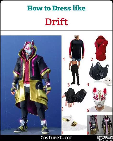 Drift Fortnite Costume For Cosplay And Halloween 2022 Fortnite Cosplay Costumes