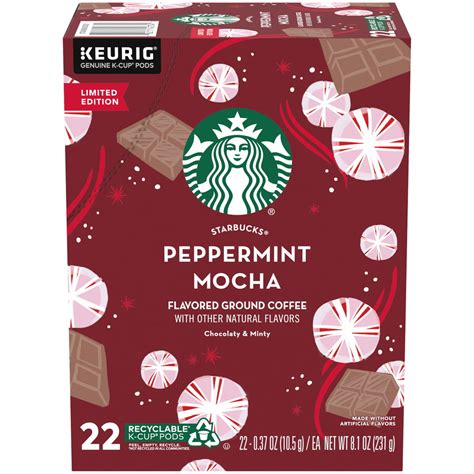 Starbucks Peppermint Mocha 22ct K Cup