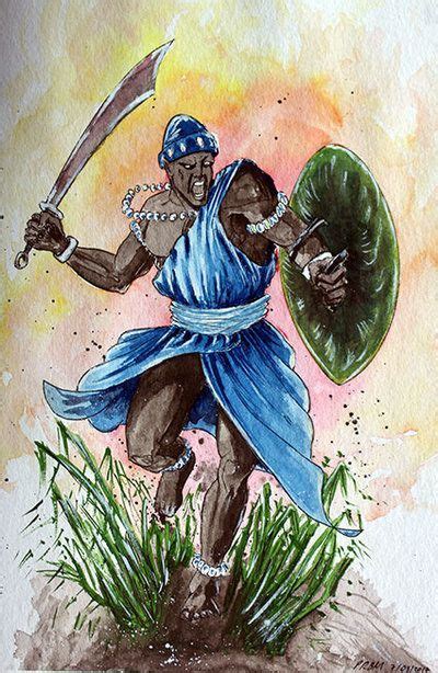 Ogunogum Orisha Of Iron And War By Paulo Ricardo Brazil Yoruba