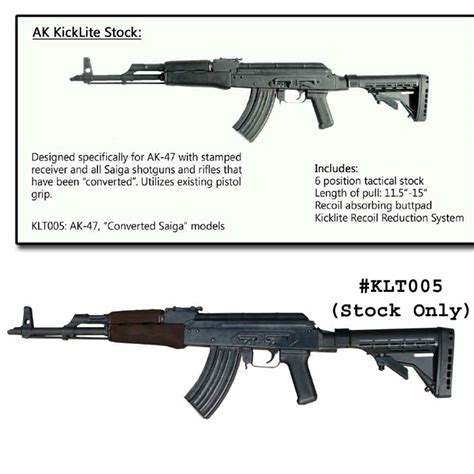 Ak 47 Kicklite Recoil Reducing Tactical Stock The Country Shed