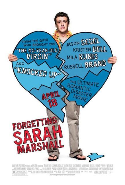Forgetting Sarah Marshall Movie Poster 2 Sided Original Final 27x40