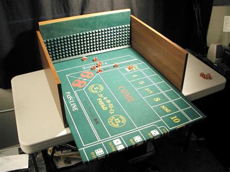 | vintage craps table felt layout in wood box see pics 3'6x 18 + accessories. P7020102 | Table plans, Craps, Gambling gift