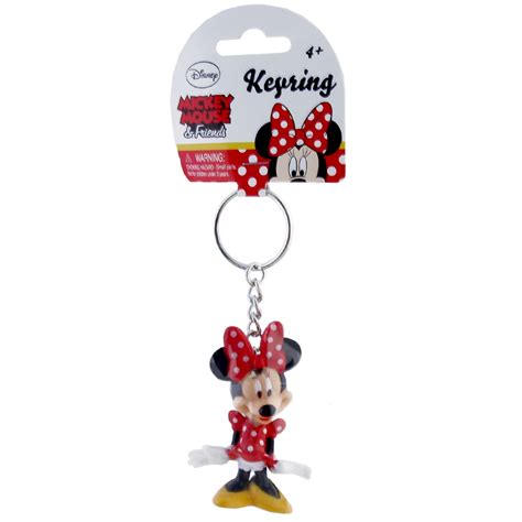 Disney Figural Pvc Key Ring Minnie