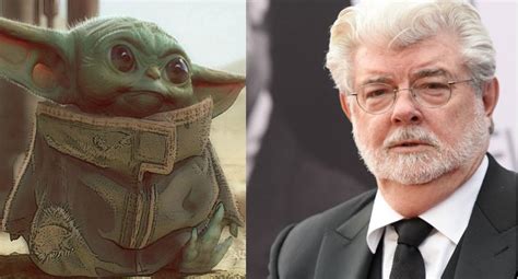 Star Wars George Lucas Conoce A Baby Yoda En El Set De The
