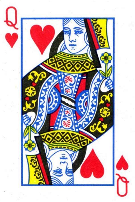 Queen Of Hearts Card By Elliotbuttons Queen Of Hearts Tattoo Queen Of