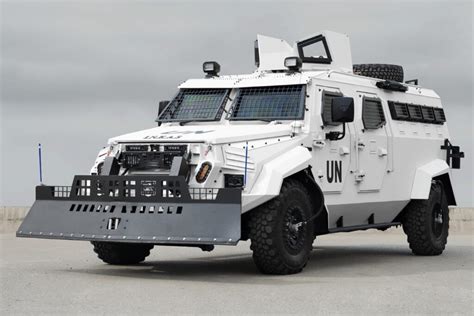 United Nations Armored Vehicles Spotted In Toronto At Inkas Facility