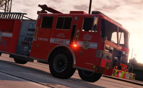 Los Santos County Fire Department Engine Gta5 Mods Otosection