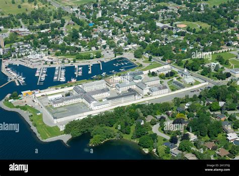 Aerial View Of Kingston Penitentiary Ontario Stock Photo Alamy