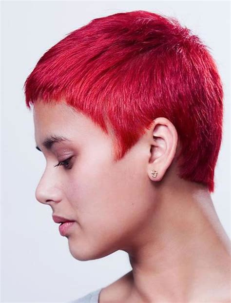 For this reason, we are giving here some of the trendy cool hair colors for short hair for you to choose the most suited to your hairstyle. Red Hair Color for Short Hairstyles | 27 Cool Haircut ...