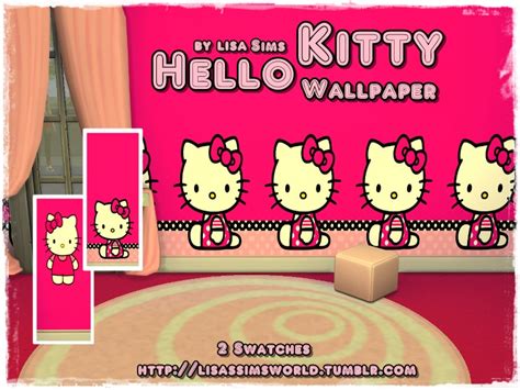 Lisa4sims Hello Kitty Wallpaper