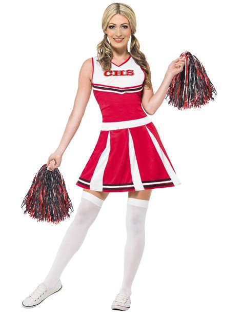 cheerleaderin kostüm für damen kostüme für erwachsene und günstige faschingskostüme vegaoo