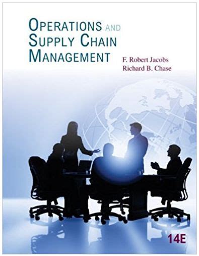 Operations And Supply Chain Management 14th Edition