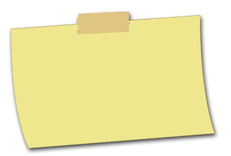 Sticky Notes Png Download Image Png All