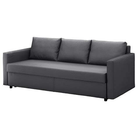 Friheten Skiftebo Dark Grey Three Seat Sofa Bed Ikea