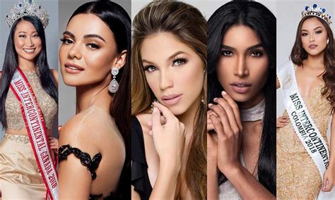 Miss Intercontinental 2018 Top 15 Hot Picks By Angelopedia