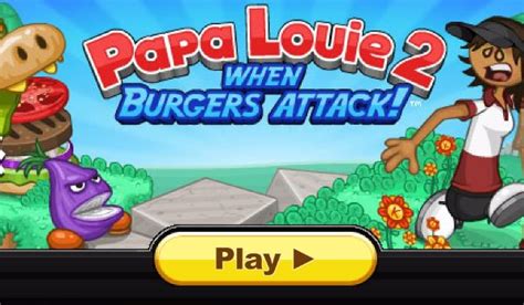 Game Papa Louie 2 Bazaarking