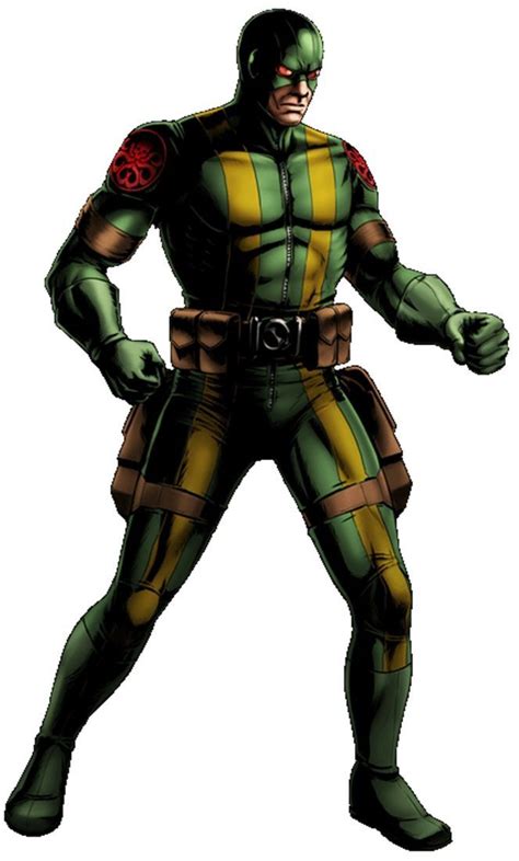 Marvel Comics Hydra Soldier Earth 616 Superhero Comic Captain