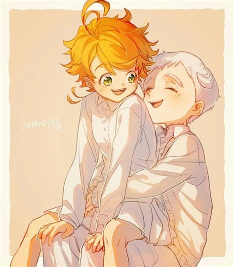 Pin By Anime Love On Norman X Emma The Promised Neverland Neverland