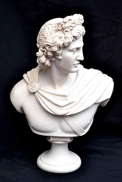 Apollo is one of the greek gods who lives on mount olympus and is the god of the sun, light, truth, music, poetry, healing, and more. Regent Antiques - Marble - Stunning Marble Bust of Greek ...