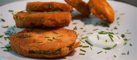 Panierte Zucchini