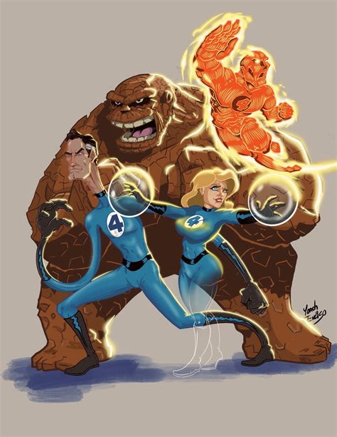 Fantastic Four Fanart By Yorchenciso On Deviantart