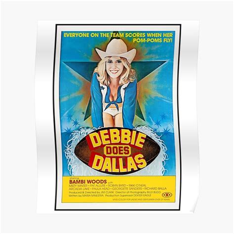 Debbie Does Dallas Classic Vintage Porn Poster For Sale By