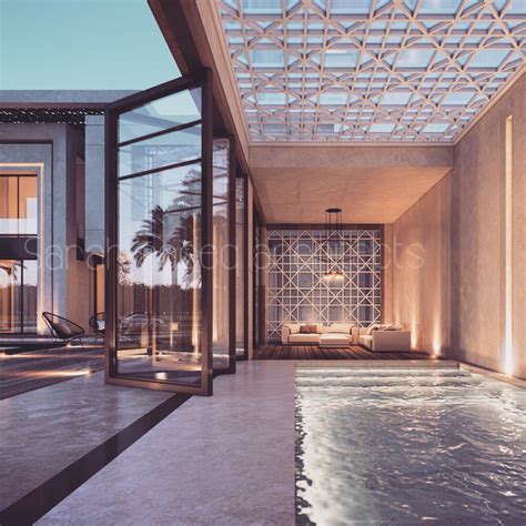 2000 M Plot Private Villa Kuwait Sarah Sadeq Architects Sarah Sadeq