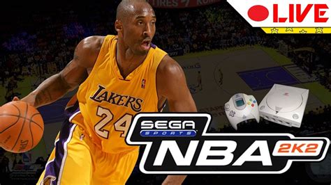 🔴 Nba 2k2 Dreamcast Uma Homenagem A Kobe Bryant Youtube