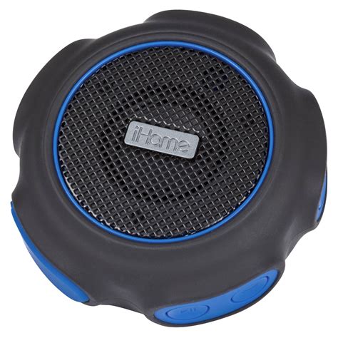 Ihome Ibt82blc Waterproof Shockproof Speaker Blackblue