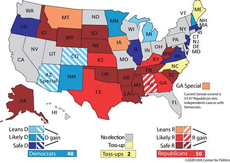 29 2020 Senate Elections Map Maps Online For You