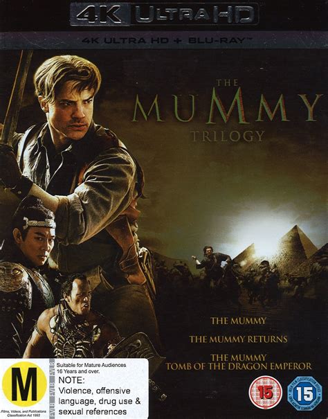 The Mummy Trilogy Blu Ray Uhd Blu Ray Buy Now At Mighty Ape Nz