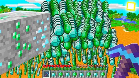 Which minecraft diamond level do you need to descend to? MINECRAFT, But MINING DIAMONDS AND EMERALDS WITH FORTUNE ...