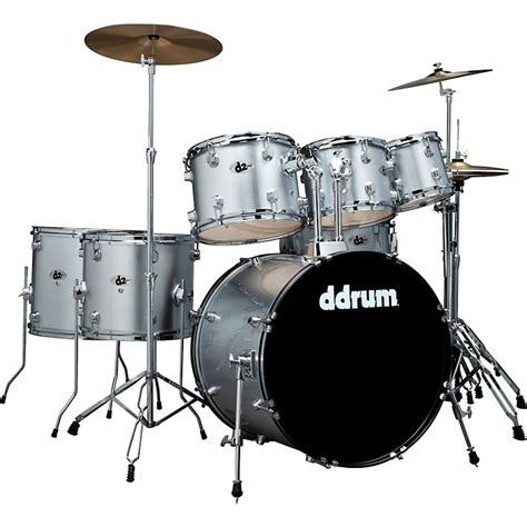 Ddrum D2 7 Piece Drum Set With Free Sabian Crash Cymbal Musicians Friend