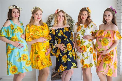 sunflower maternity shift dresses maternity summer dress etsy