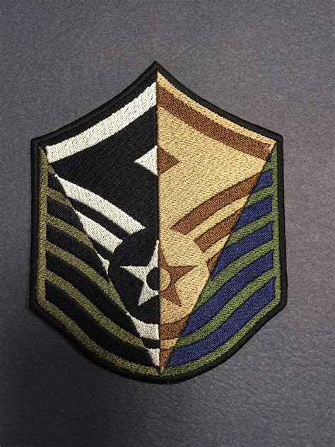 A Career In Stripes Msgt First Sergeant 4 Color Etsy